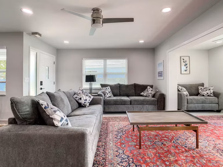 Living room (with sofa bed)
