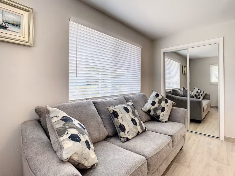 Living room (with sofa bed)
