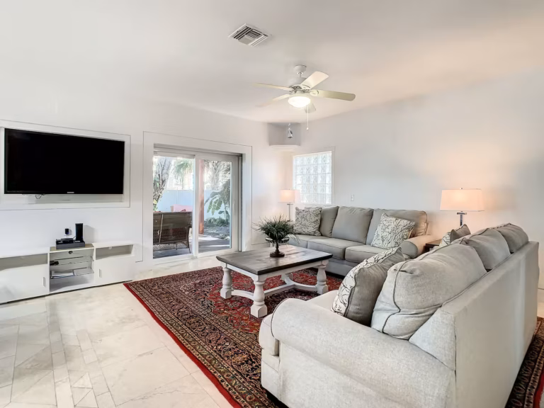 Living room (with sofa bed)
