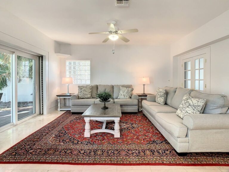 Living room (with sofa bed)